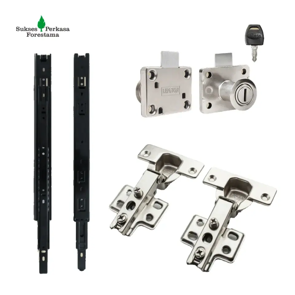 Distributor Hardware Fitting Area Malang Engsel, Rel, & Aksesoris Lengkap